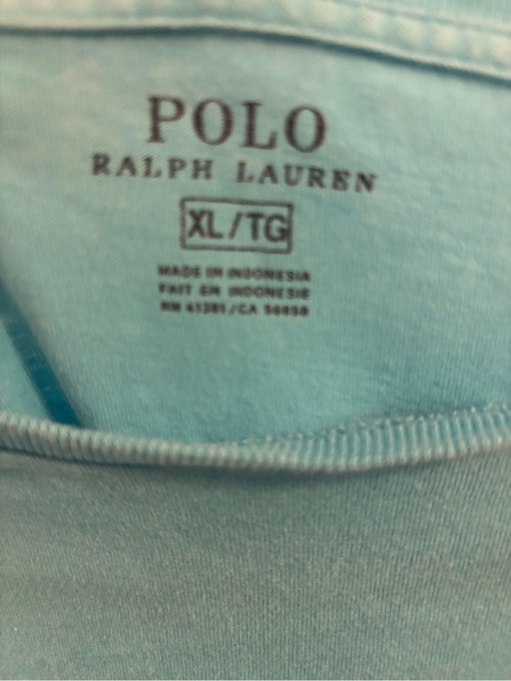 Polo by Ralph Lauren Short-Sleeve Tee - Aqua with Yellow Pony - Picture 3 of 4